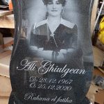 Fotogravura monument granit