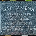 Placa indicatoare granit